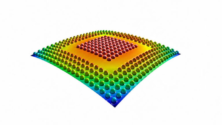 Warpage simulation of a large BGA package substrate, a critical acceptance criterion in chiplet and 2.5D packaging